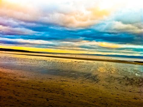 Colourful Skies Trecco Bay Beach February 2012 by welshrocker on DeviantArt