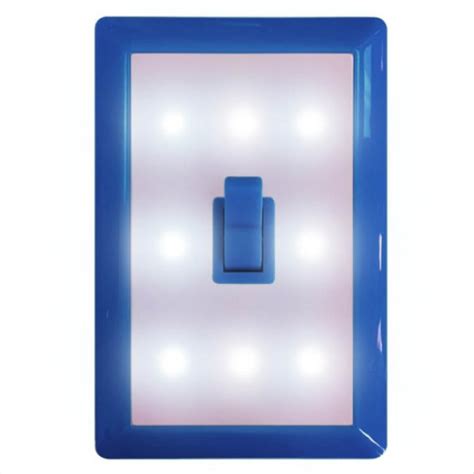 Buy Wireless 6 LED Light Switch Night Light - Blue Cheap | H&J Liquidators and Closeouts, Inc