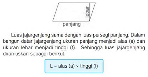 Rumus Luas Dan Keliling Jajar Genjang - Rumusmatematika.org