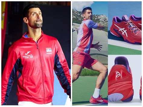 Lacoste and Asics release Novak Djokovic's outfit for the final leg of ...