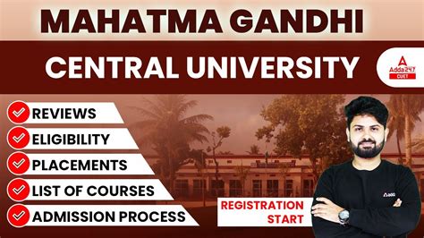 Mahatma Gandhi Central University Admission 2022-23 | Reviews ...