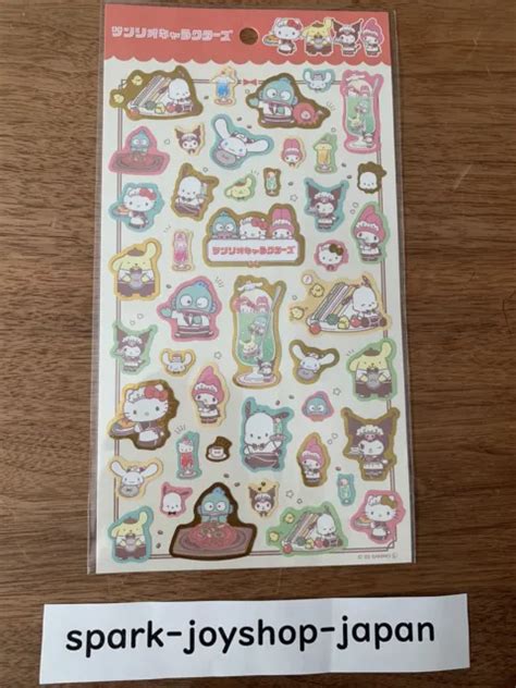 DAISO SANRIO STICKER Hello Kitty My Melody Kuromi Pochacco Pompom Japan $3.80 - PicClick