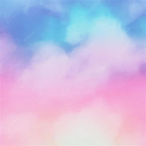 Premium Photo | A colorful background with clouds and the word cloud.