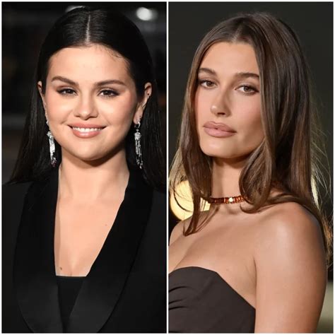 Body language expert analyzed the hug between Selena Gomez and Hailey ...