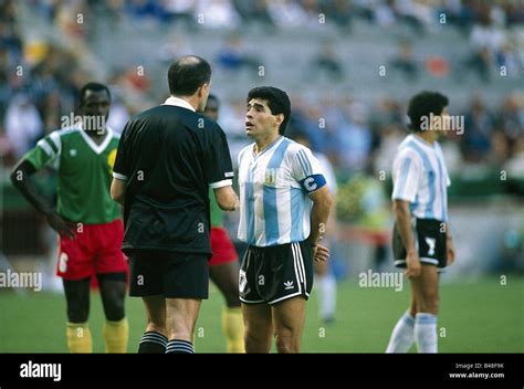 Maradona argentina world cup 1990 hi-res stock photography and images - Alamy