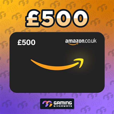 Amazon £500 Gift Card #2 - Gaming Giveaways