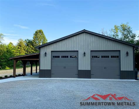 36ftx36ftx14ft Residential Garage | Metal shop building, Metal building house plans, Pole barn ...