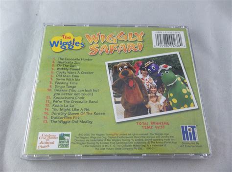 The Wiggles Wiggly Safari Featuring Steve Irwin The Crocodile Hunter 2002 CD - CDs