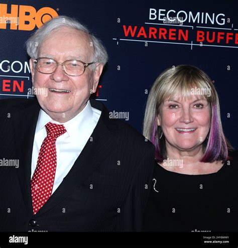 Warren Buffett & Susie Buffett arriving for the 'Becoming Warren Buffett' World Premiere held at ...