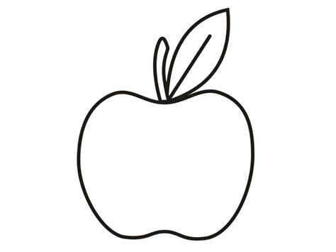 Apple Outline | Free download on ClipArtMag