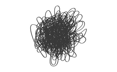 Scribble Abstract Doodle and Chaotic Sketch Art Free HD PNG | PNG All