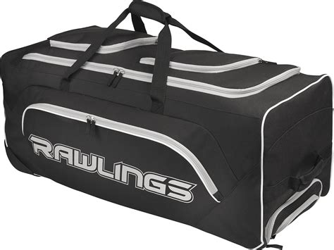 Rawlings Wheeled Baseball/Softball Equipment Bag Team Sports Accessories