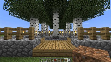 Novament: Minecraft Tree Farm Roof