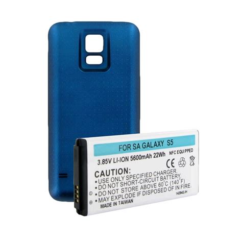 Samsung Galaxy S5 Replacement Battery BLI-1406-5.6BU - Cell Phone ...