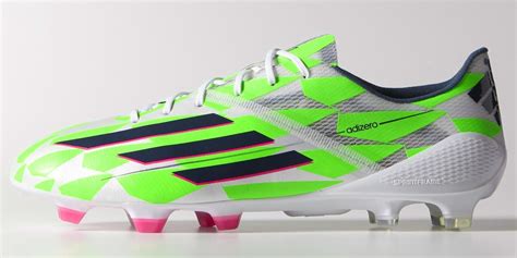 White / Green Adidas F50 Adizero 14-15 Boot Released - Footy Headlines