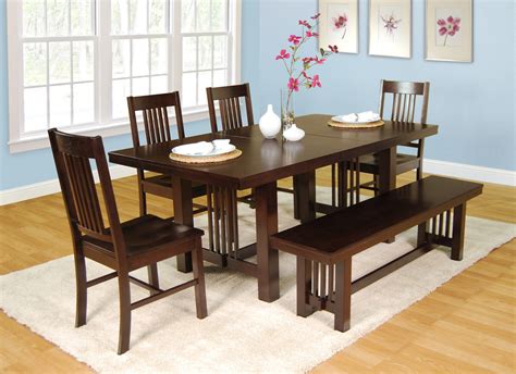 Awesome Dinette Sets With Bench – HomesFeed