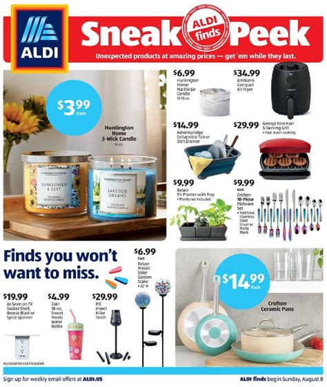 ALDI Weekly Ad Preview Aug 8 - 14, 2021 - WeeklyAds2