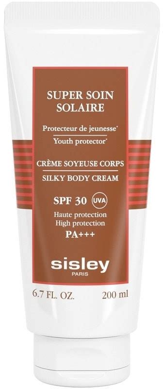 Sisley Super Soin Solaire Silky Body Cream SPF 30 (200ml) desde 90,47 € | Compara precios en idealo