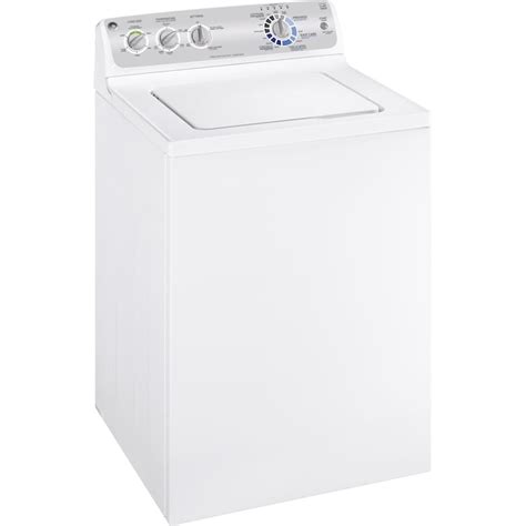 GE 3-cu ft Agitator Top-Load Washer (White) in the Top-Load Washers ...