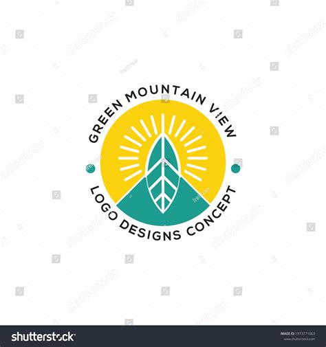 Mountain View Logo Design Concept Inspiration Stock Vector (Royalty Free) 1973771063 | Shutterstock