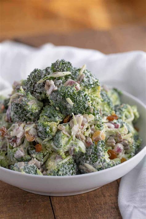 Easy Broccoli Salad Recipe [VIDEO] - Dinner, then Dessert