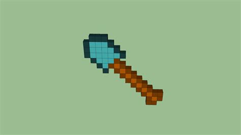 minecraft diamond shovel | 3D Warehouse