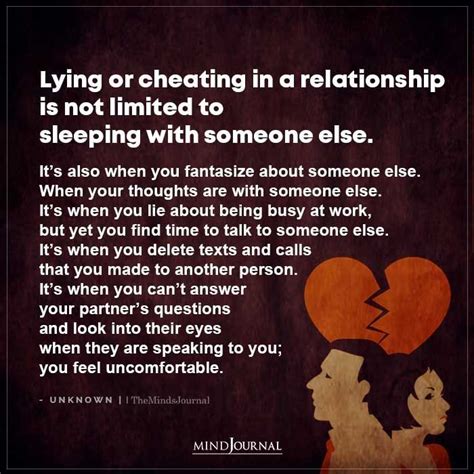 Lying Or Cheating In A Relationship Is Not - Cheating Quotes | Cheating ...