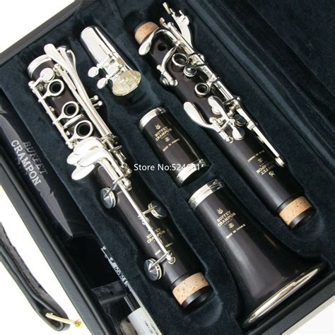 2021 Buffet Crampon R13 Bb Clarinet 17 Keys Bakelite Or Ebony Wood Body Sliver Plated Keys ...