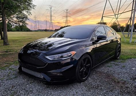 Blacked Out Ford Fusion: A Sleek and Stylish Upgrade • Road Sumo