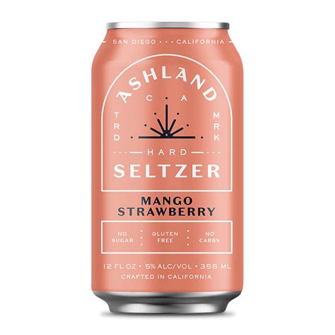 Ashland Mango Strawberry Hard Seltzer: The Ultimate Thirst Quencher | Online Liquor Store – Barbank