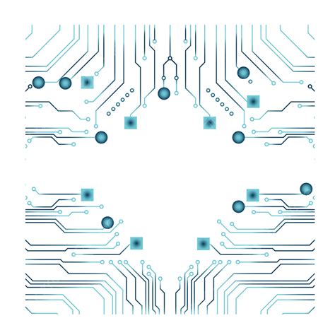 Circuit Board Lines Vector Hd PNG Images, Abstract Gradient Texture Circuit Board Line Diagram ...