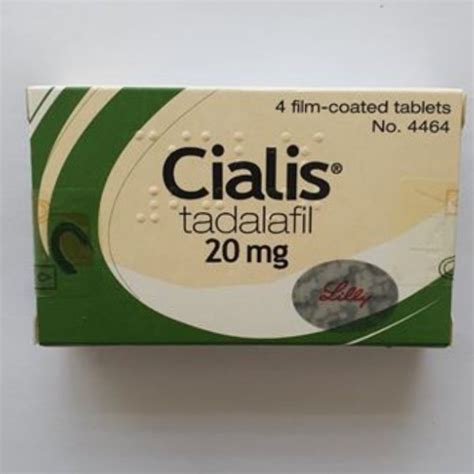 Cialis Tadalafil 20 Mg at Rs 18/pack | ED Drugs, Erectile Dysfunction ...