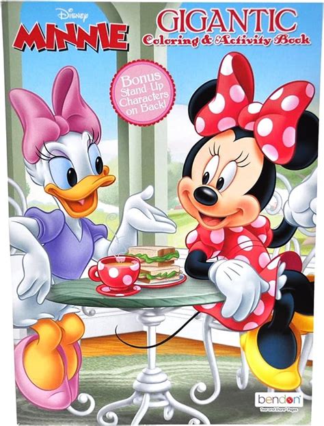 Amazon.com: Minnie and Daisy Gigantic Coloring and Activity Book : Toys & Games