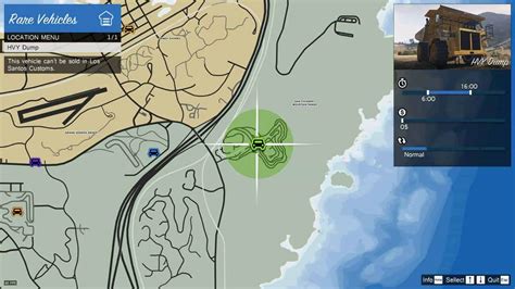 GTA Online Rare Vehicle Spawn Map - GTA BOOM