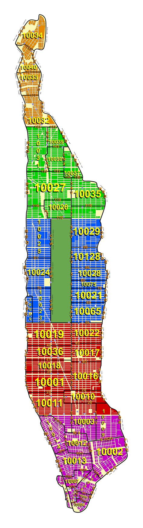 Zip Code 10025 Map | Draw A Topographic Map