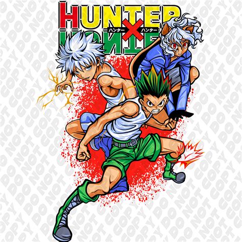 Gon and Killua Vs Pitou | DTF Transfer Sticker – DTF Reaper