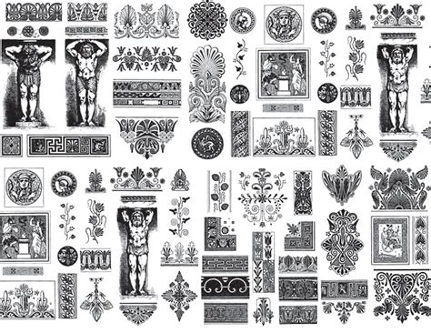 Greek Vector Ornament Designs | Free Vectors & Graphics