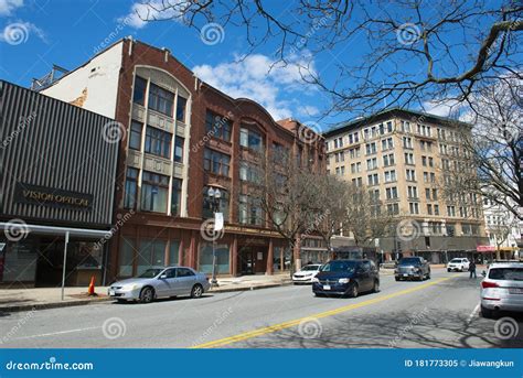 Historic Commercial Buildings in Lawrence, Massachusetts, USA Editorial ...