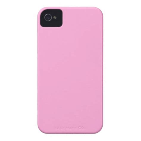 Light Pink iPhone 4 Case-Mate Case | Zazzle