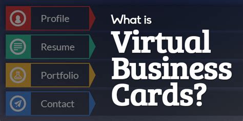 What is Virtual Business Cards? and Beautiful vCard Designs | Articles ...