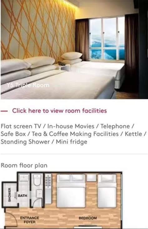 First World Hotel Tower 3 Wifi Triple Room (1 Queen + 1 Single Bed ...