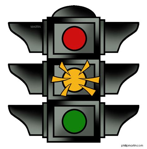 Yellow Traffic Light - ClipArt Best