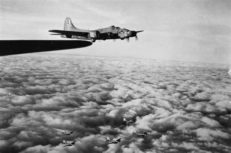 B-17F from 100th Bomb Group, 350 BS "Alice from Dallas" 42-5867 Warnemunde raid July 29, 1943 ...