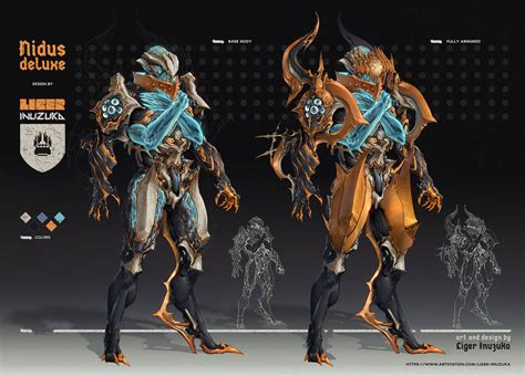 Warframe: Nidus Deluxe Skin by Liger-Inuzuka on DeviantArt