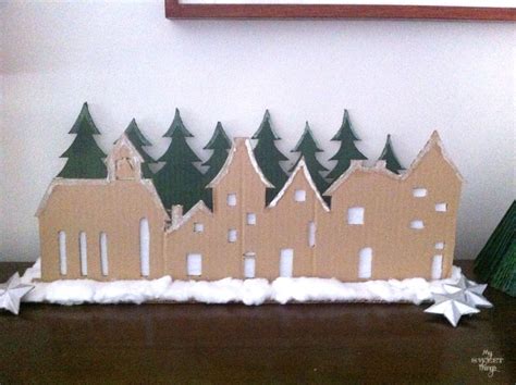 Cardboard Village • My Sweet Things