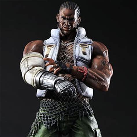 Final Fantasy VII Advent Children Play Arts Kai Barret Wallace (PVC ...