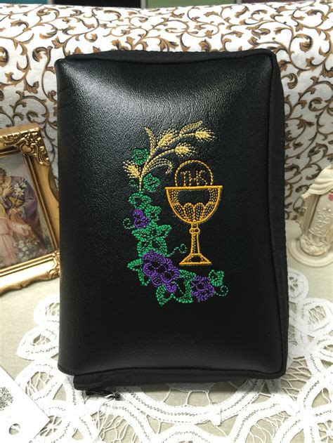 Holy Eucharist Missal Cover — Custom Missal & Breviary Covers