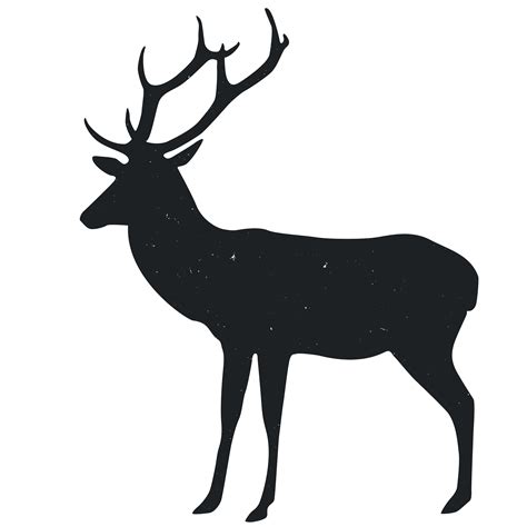 Reindeer Silhouette Animal - Animal Silhouettes png download - 3600* ...