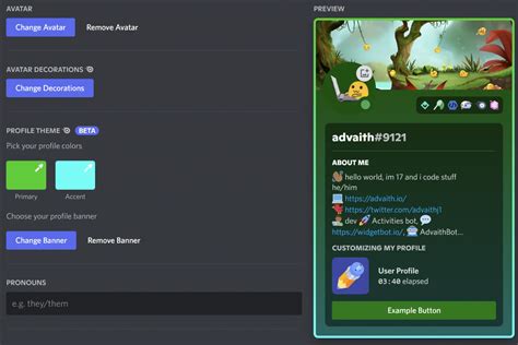 4 Best Discord Profile Theme Examples For Discord Beta - HubPrix