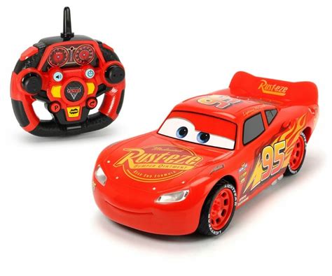 CARS 3 AUTA ZYGZAK MCQUEEN RC STEROWANY 26 CM DYMI - 7854846446 - oficjalne archiwum Allegro